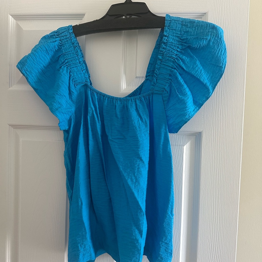 Lilly Pulitzer Blue Women's Top size M
